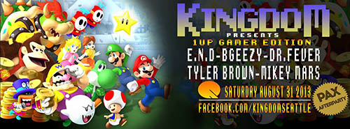 1UP PAX Party at Kingdom