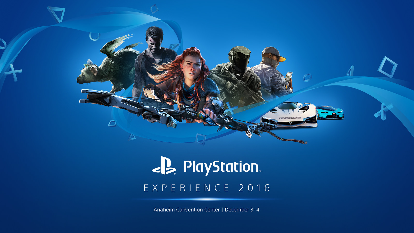 PlayStation Experience 2016 reveals panels and games