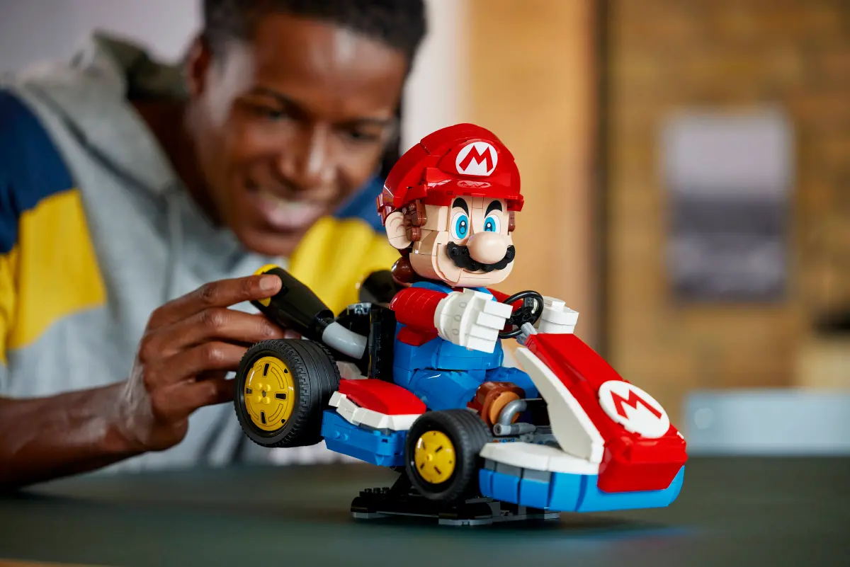 It’s-a Me, the new LEGO Mario Kart, and I’m-a awesome!