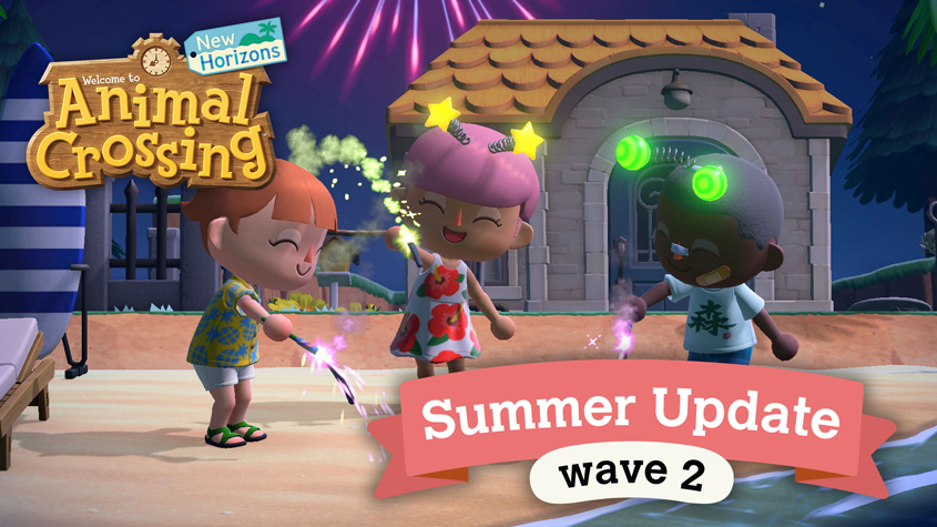 Animal Crossing Summer Update Wave 2 brings fireworks and dreams