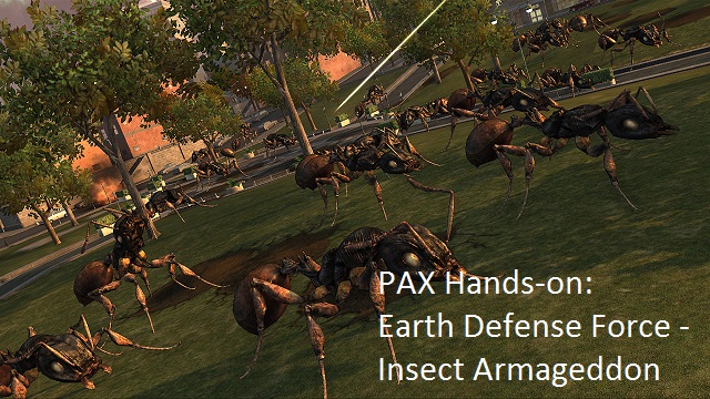 PAX Hands-On: Earth Defense Force: Insect Armageddon