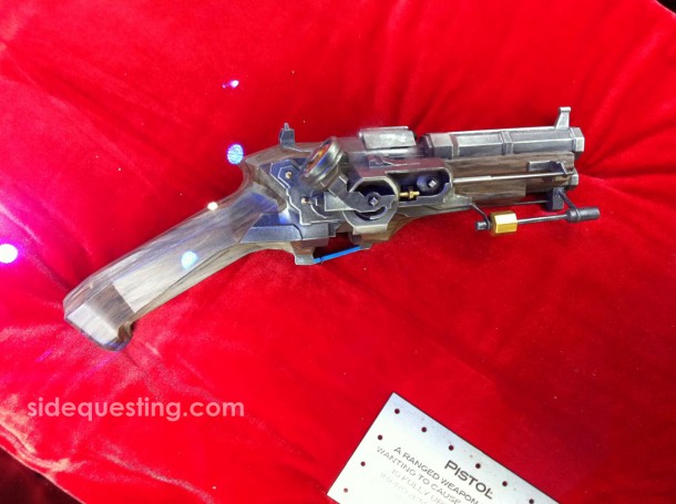 A pistol prop from Dishonored