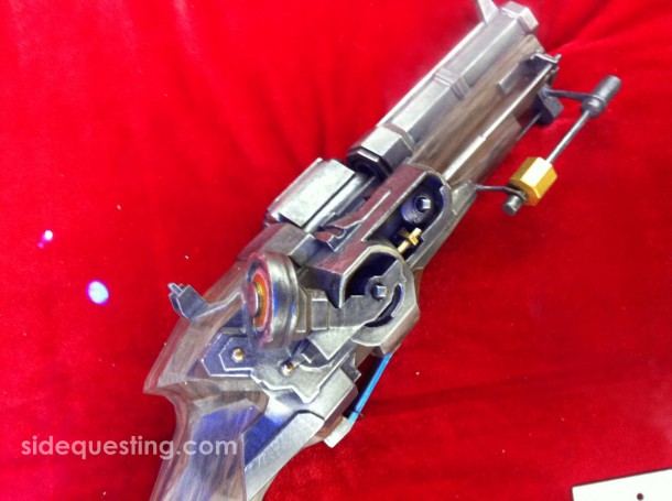 A pistol prop from Dishonored