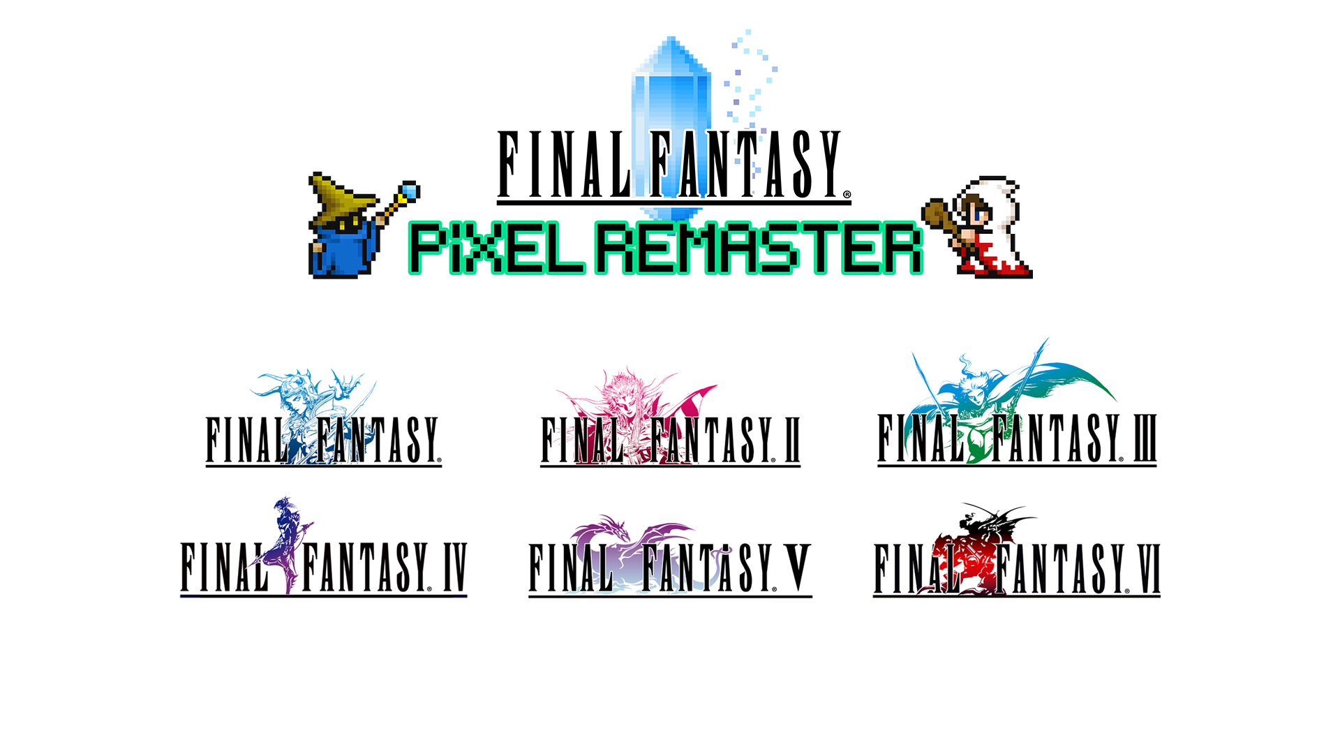 Square Enix announces Final Fantasy Pixel Remaster