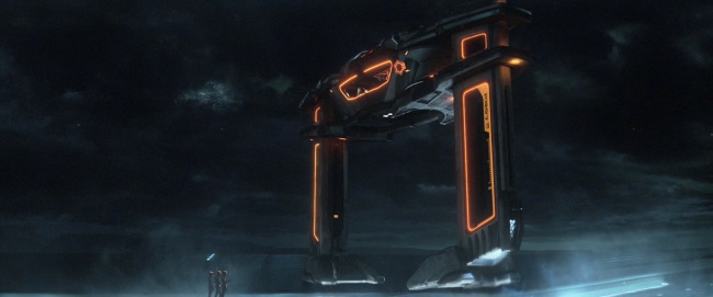 The updated Recognizer from TRON: Legacy