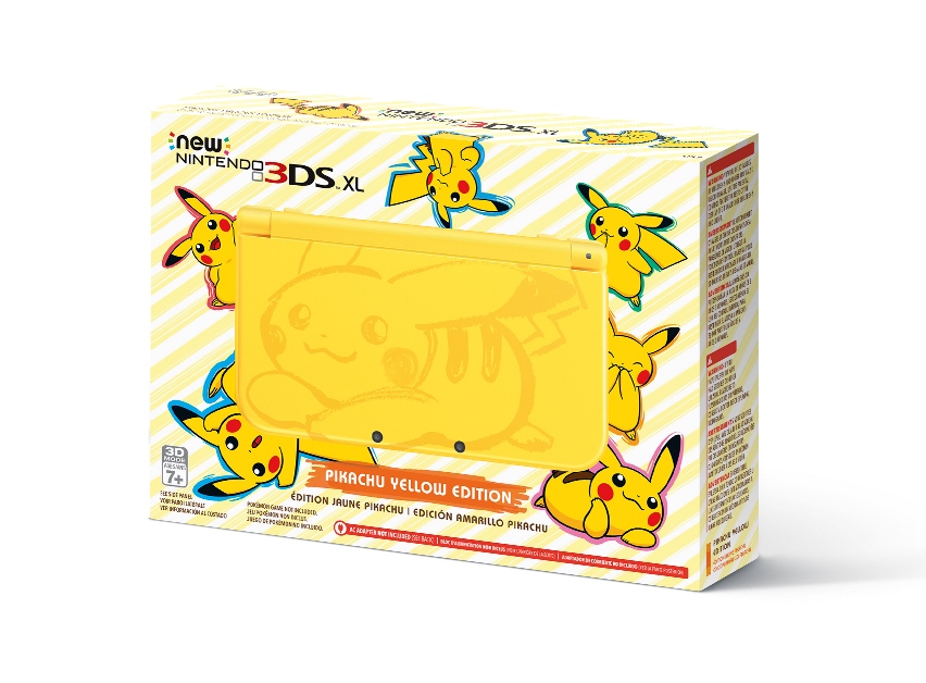 Nintendo 3DS XL with a cute Pikachu twist