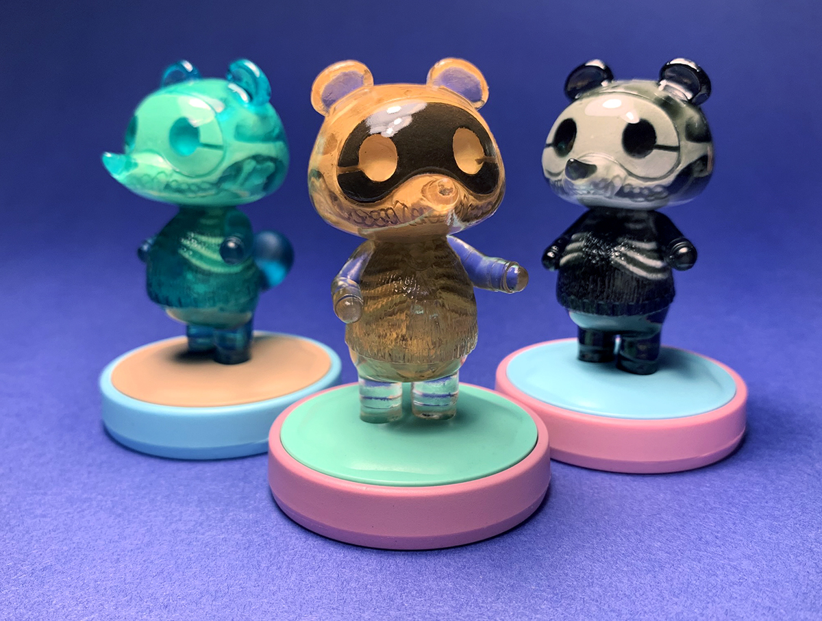 Artist Scott Wilkowski’s Tom Nook figures are beautifully horrifying