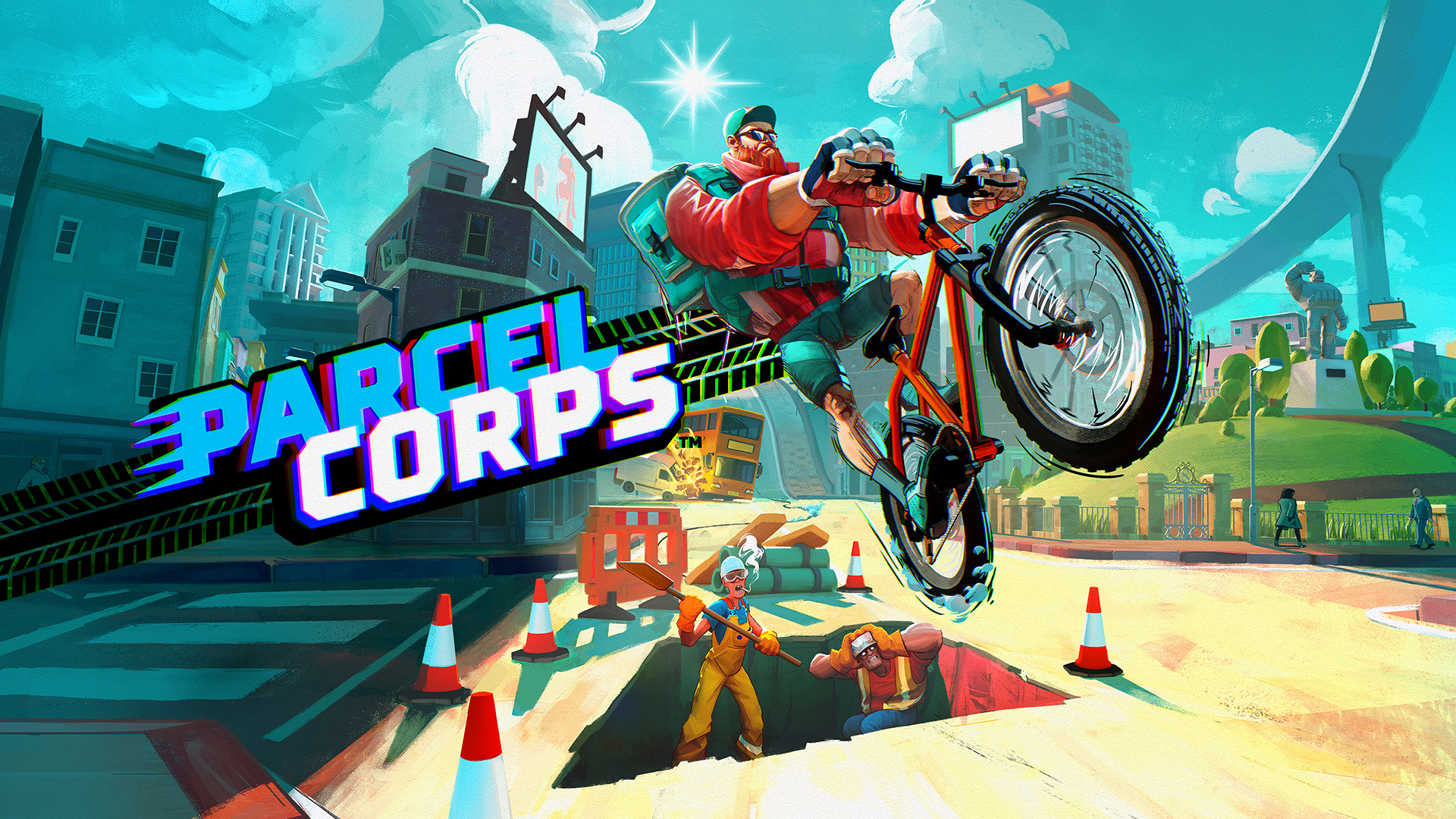 [Hands-on preview] Parcel Corps is jet set biking