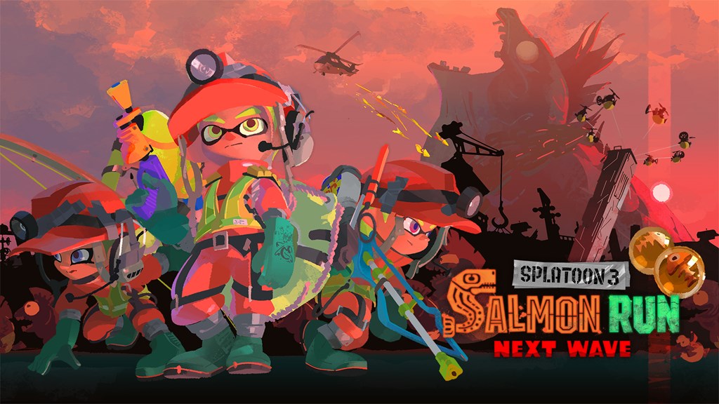 Splatoon 3 shines a light on its big Salmon Run horde mode update