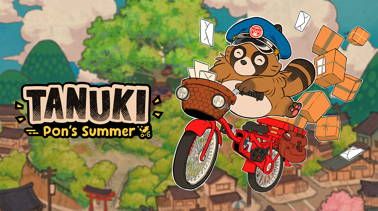 Tanuki: Pon’s Summer is a cozy BMX mail adventure