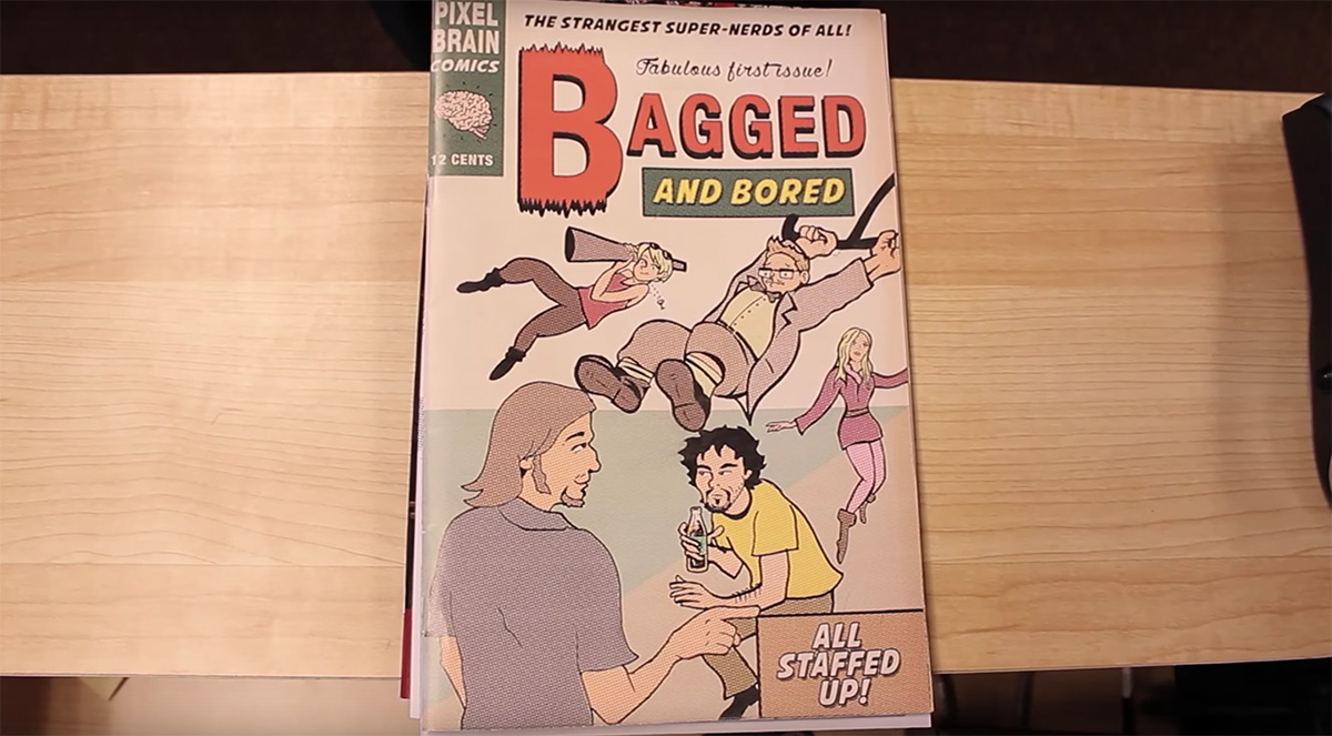 Bagged and Bored is a great comic book video series