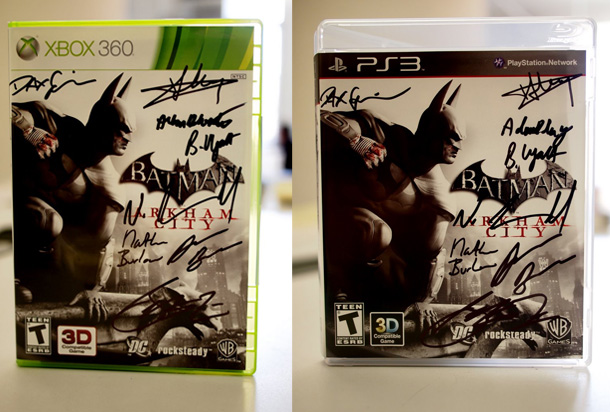 Geekend Giveaway: Signed copies of Batman: Arkham City [Update] –  SideQuesting