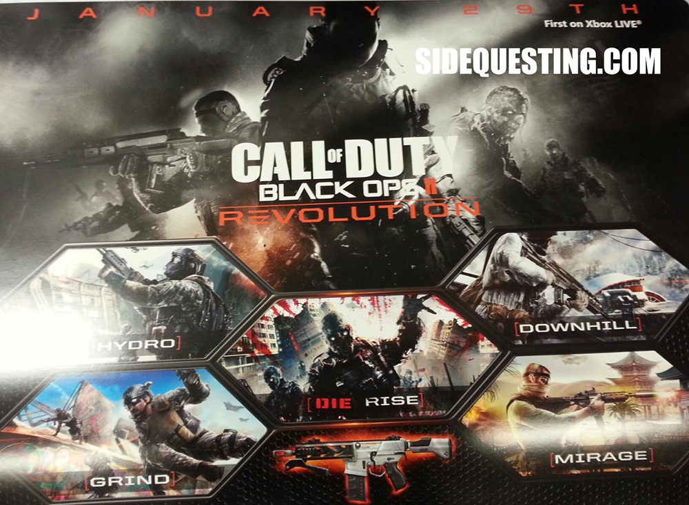Call Of Duty Black Ops Ii Revolution Map Pack Coming January