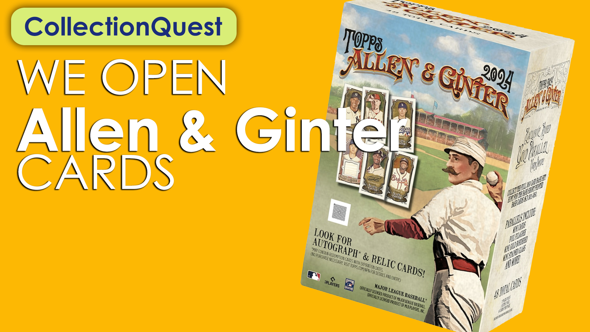 CollectionQuest: Watch us open Allen & Ginter’s wild packs of cards