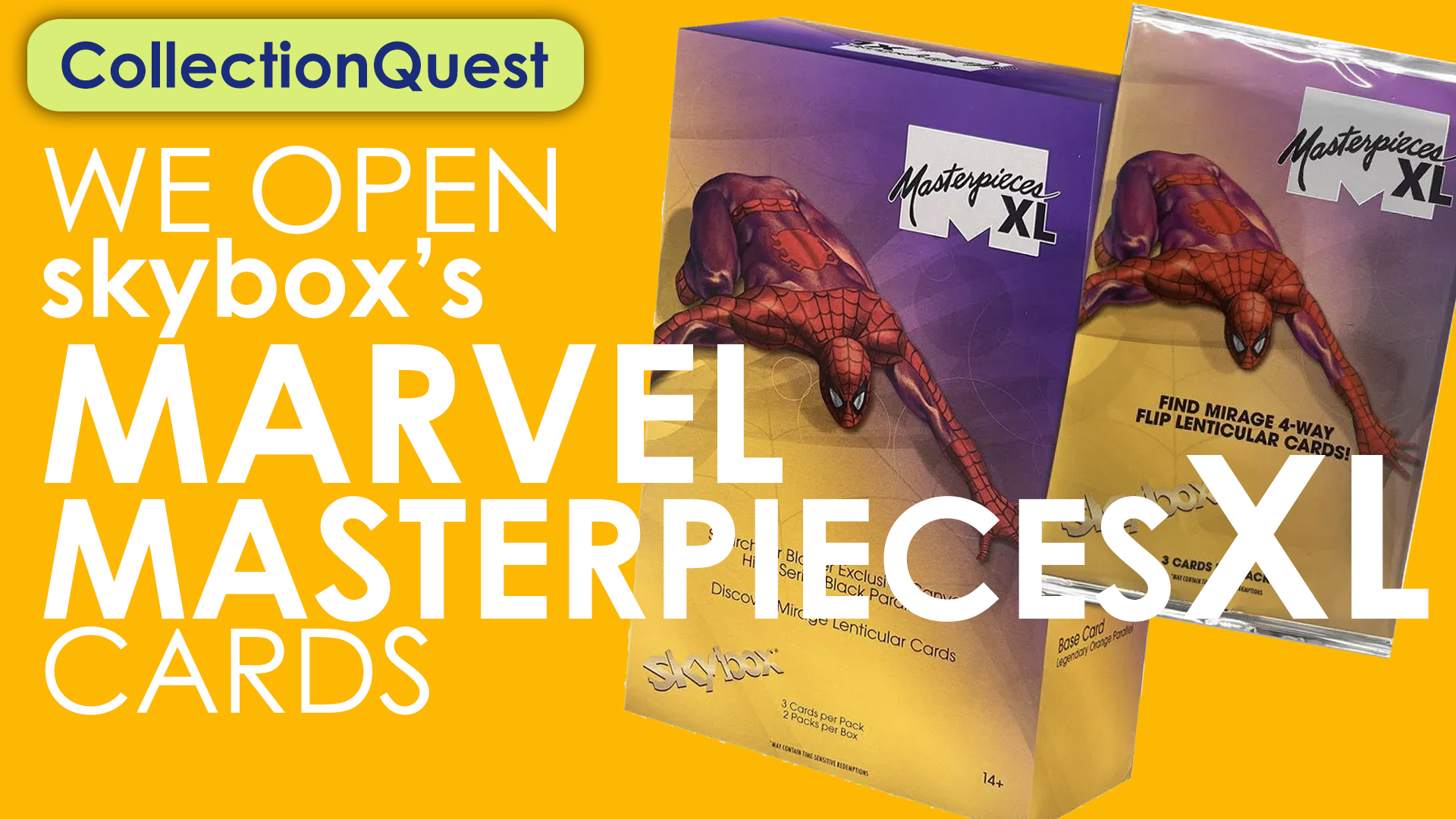 CollectionQuest: Watch us open Skybox’s Marvel Masterpieces XL 2024 cards!