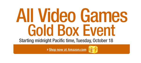 Amazon October 18th Video Game Gold Box Event