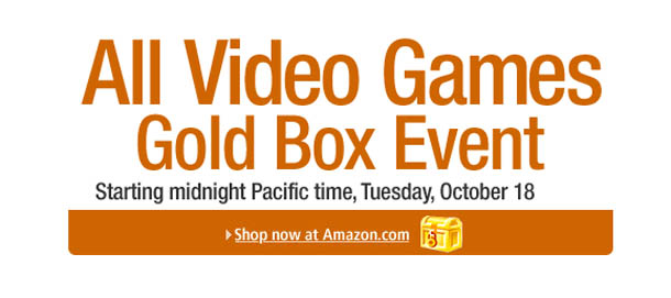 Amazon Video Game Gold Box Event TODAY!