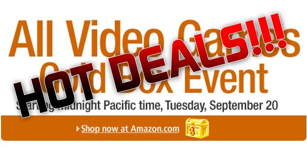 Amazon Video Games Gold Box Deals Event September 20