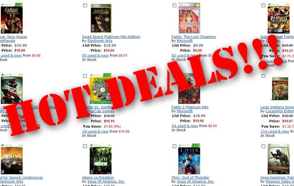 Amazon Video game Sale/Deals 08 September