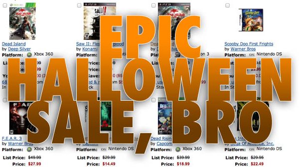 Amazon Halloween Game Sale