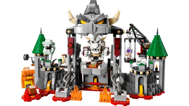 LEGO reveals Dry Bowser Castle and Donkey Kong for MAR10 Day – SideQuesting