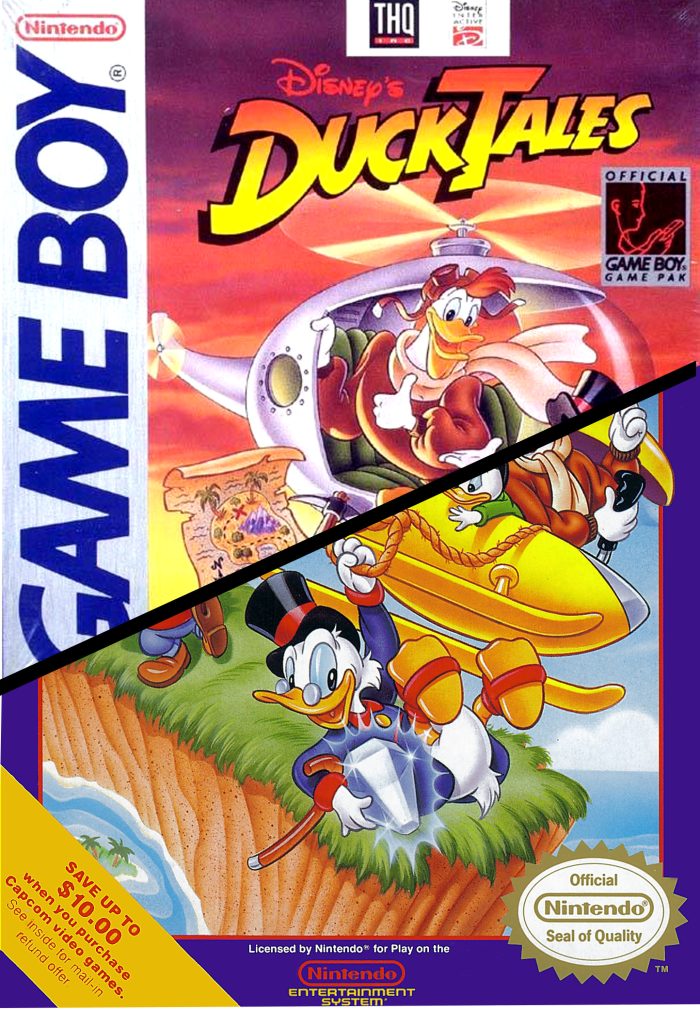 Split|screeN: One Game, Two Versions. DuckTales (GB) vs. DuckTales (NES ...