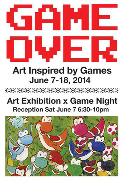 game-over-art-e3-exhibit-2014