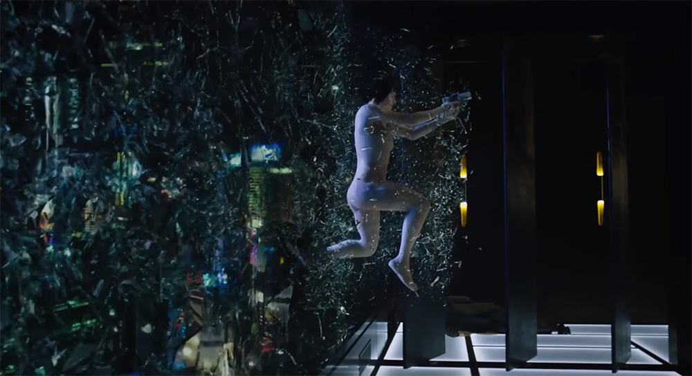 The first trailer for the live-action Ghost in the Shell film arrives