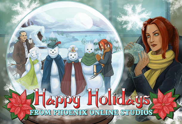 Phoenix Online Holiday Card