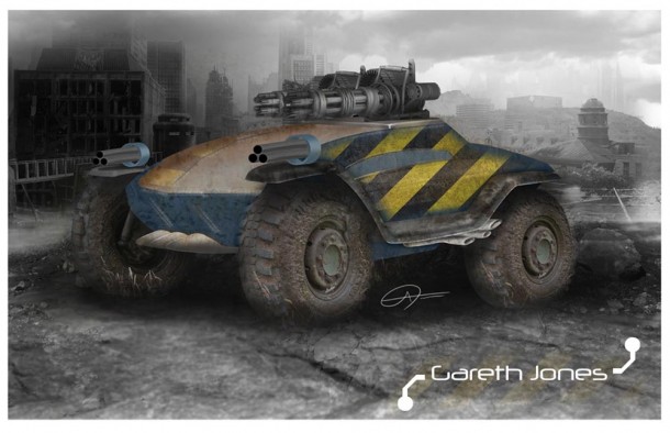 Gareth Jones' Concept Vehicle