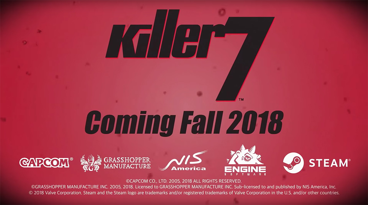 killer7 coming to Steam later this year