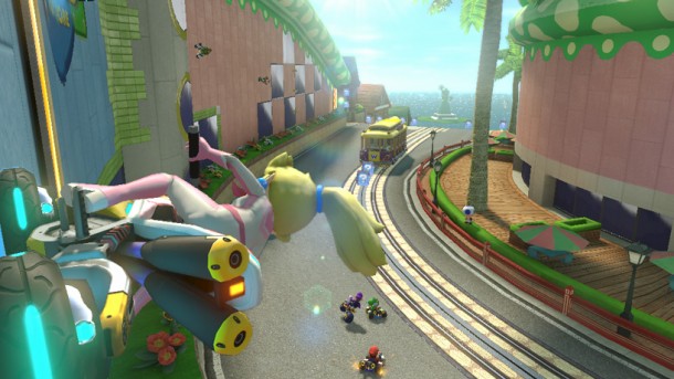 Princess Peach in Mario Kart 8 E3 2013