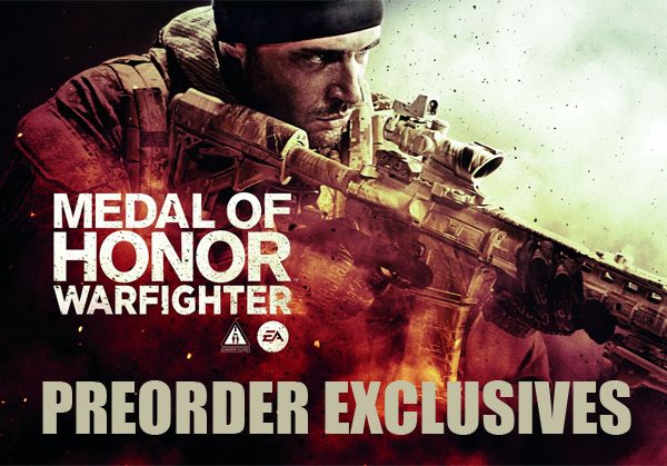 Medal of Honor Warfighter Preorder Bonuses