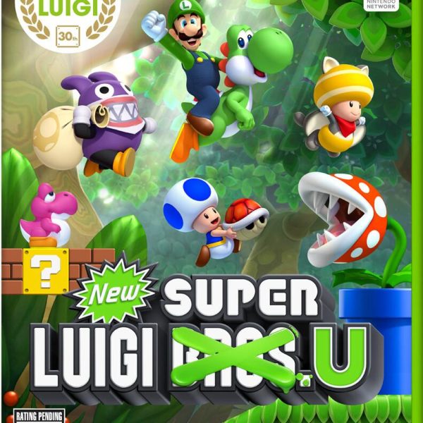 New Super Luigi U Box Art