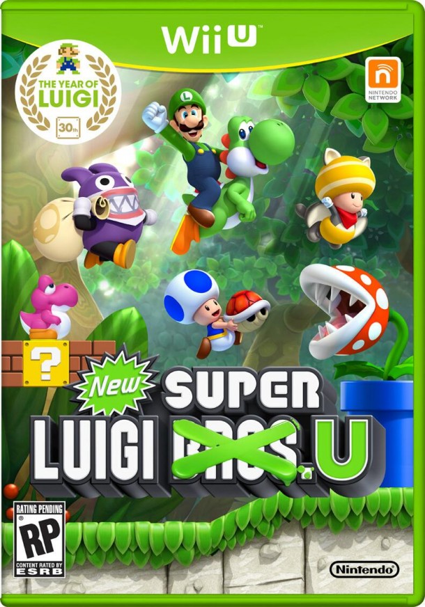 New Super Luigi U Box Art