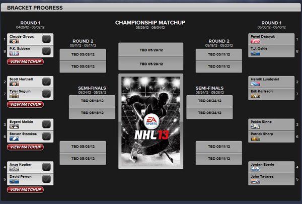 NHL 13 cover vote