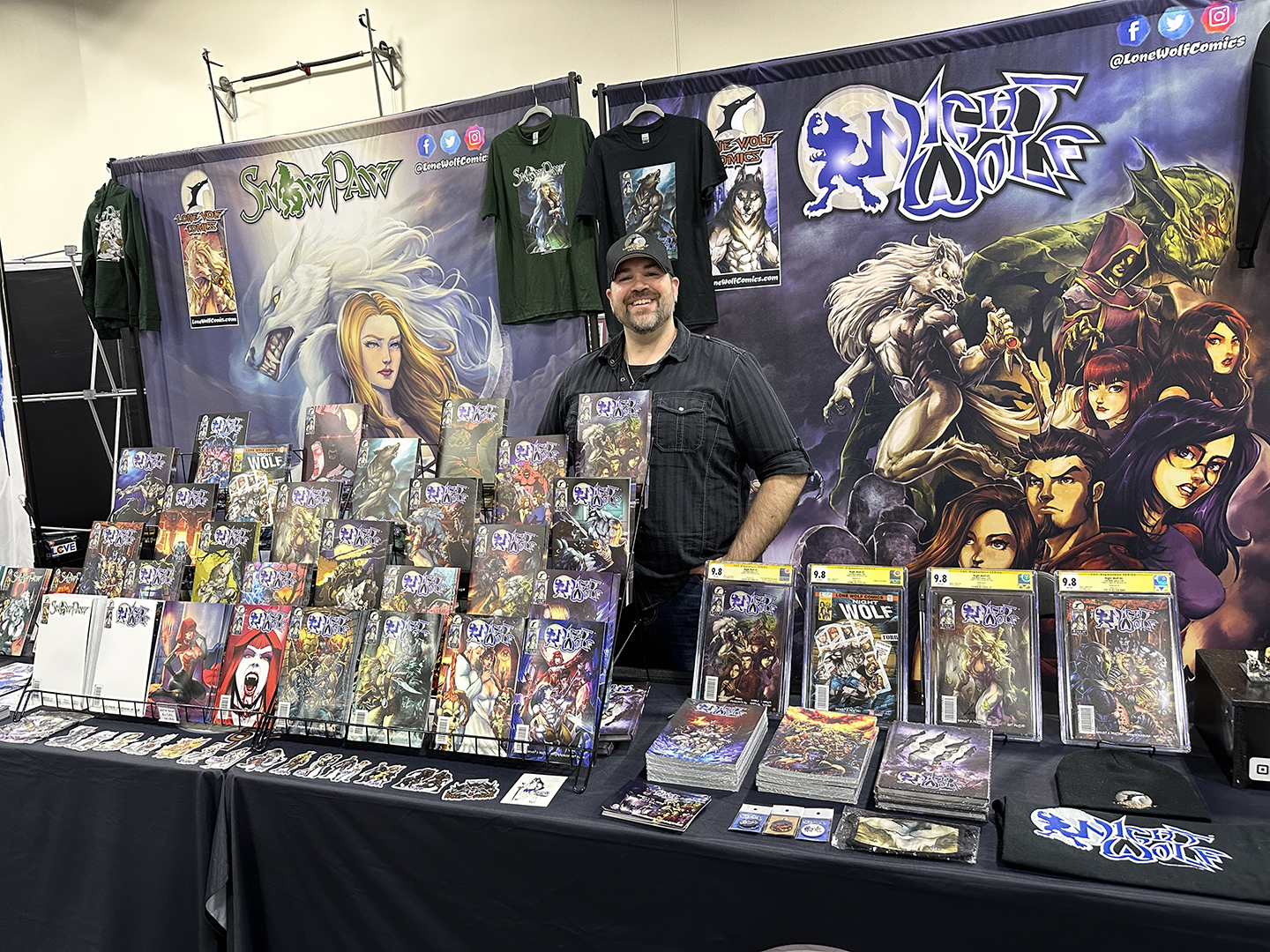 Quick Look: Robert A. Multari’s Lone Wolf comics aim to create a universe