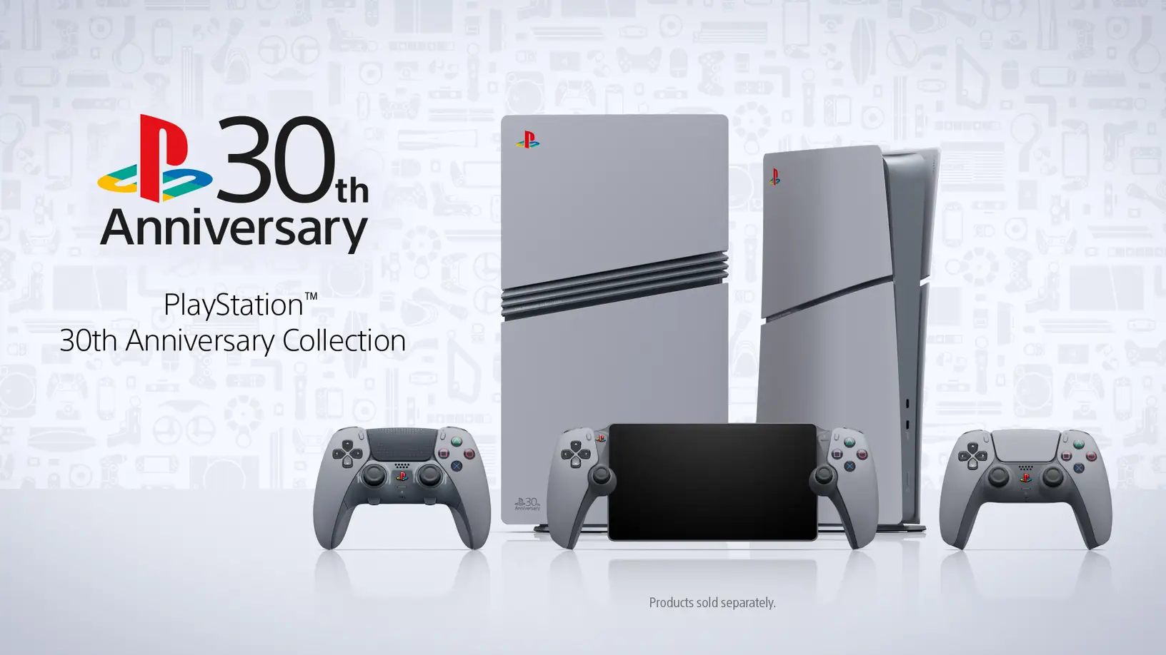 Sony reveals absolutely gorgeous 30th Anniversary products that make us kind of actually want a PS5 Pro