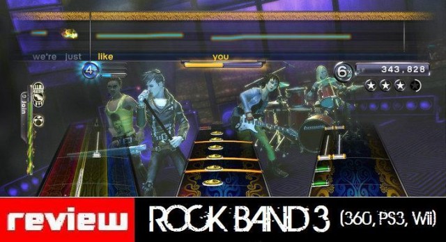 TEST : ROCK BAND / X360, PS3, Wii 
