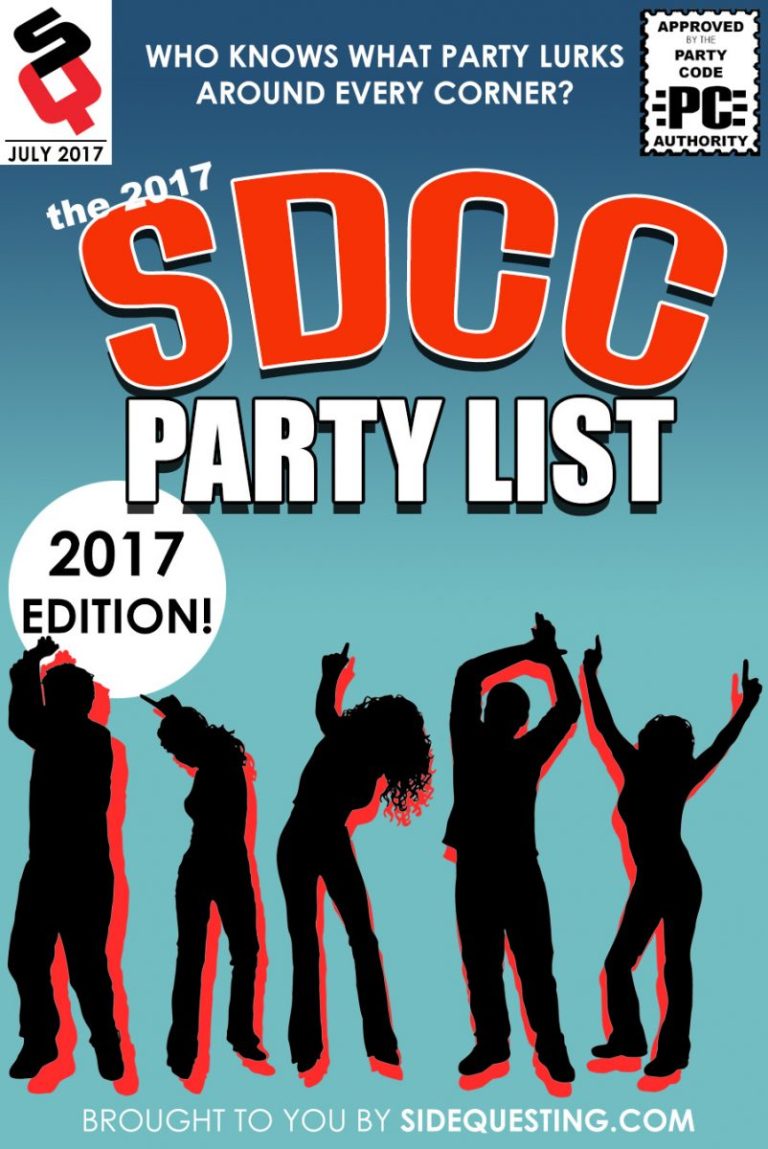 The 2017 SDCC Party List Parties, events, concerts and more