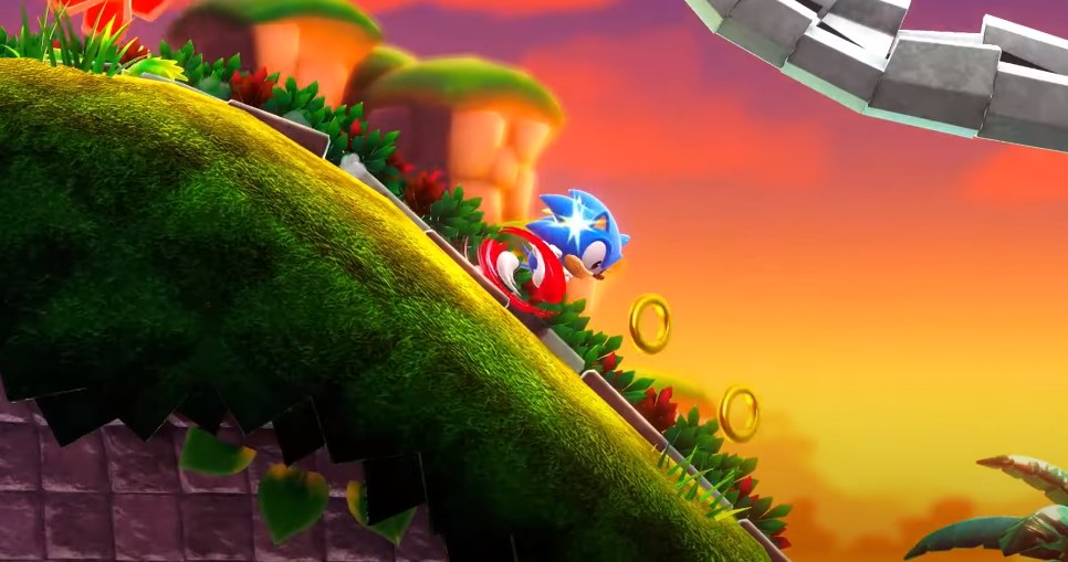 I made an aesthetic Green Hill Zone wallpaper, using footage from the movie  : r/SonicTheHedgehog