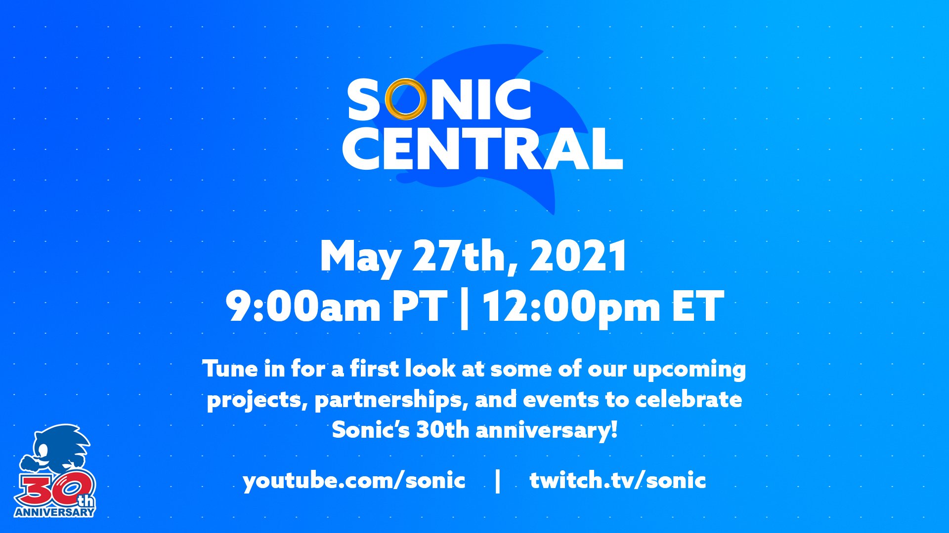 Summer event updates: Sonic’s anniversary, IGN, and more