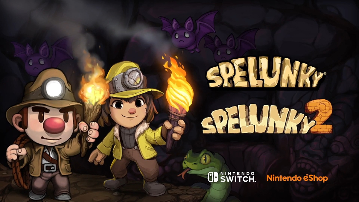 Spelunky & Spelunky 2 coming to Switch in 2021