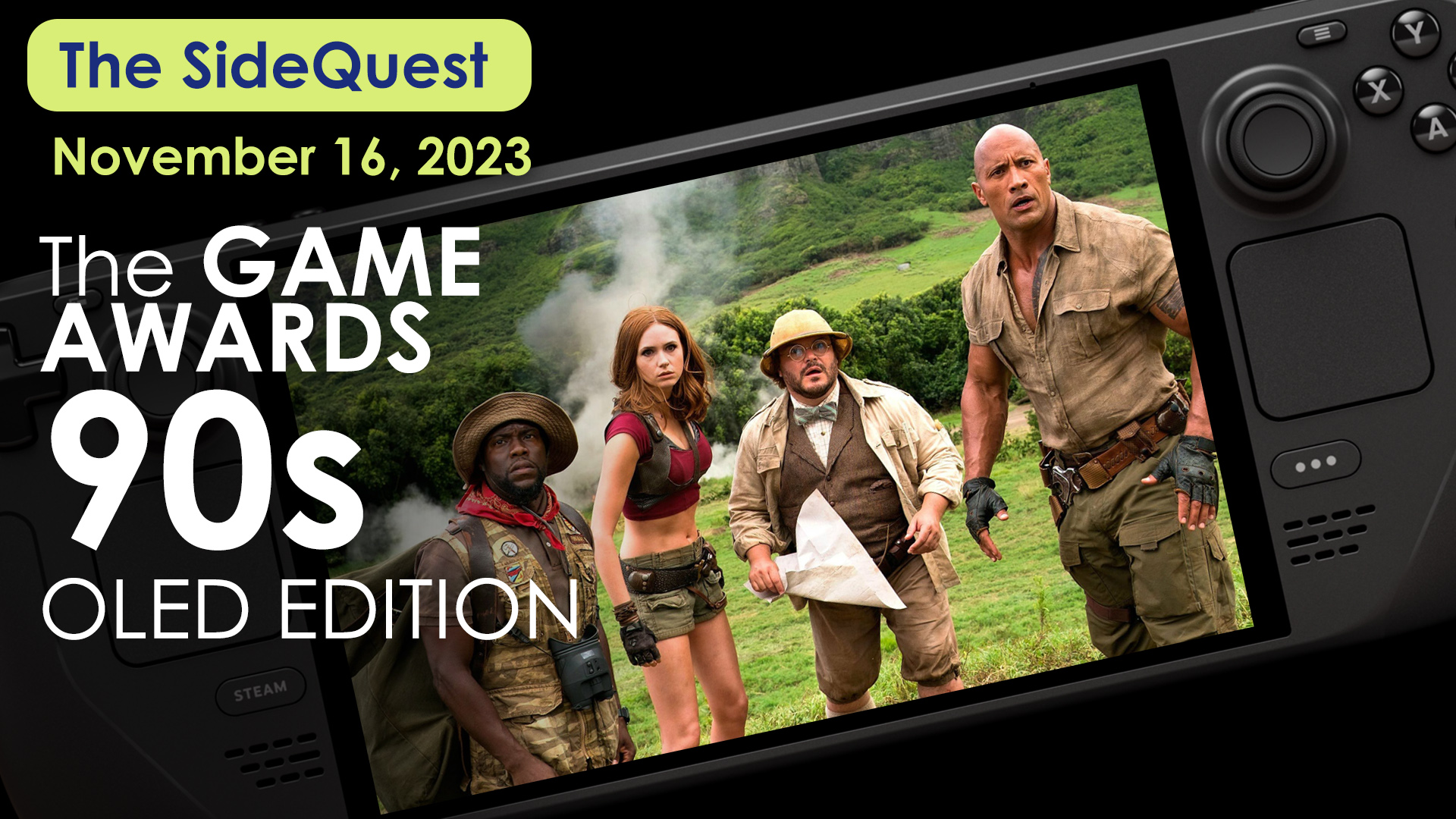 The SideQuest LIVE! November 16, 2023: The Game Awards 90s OLED Edition