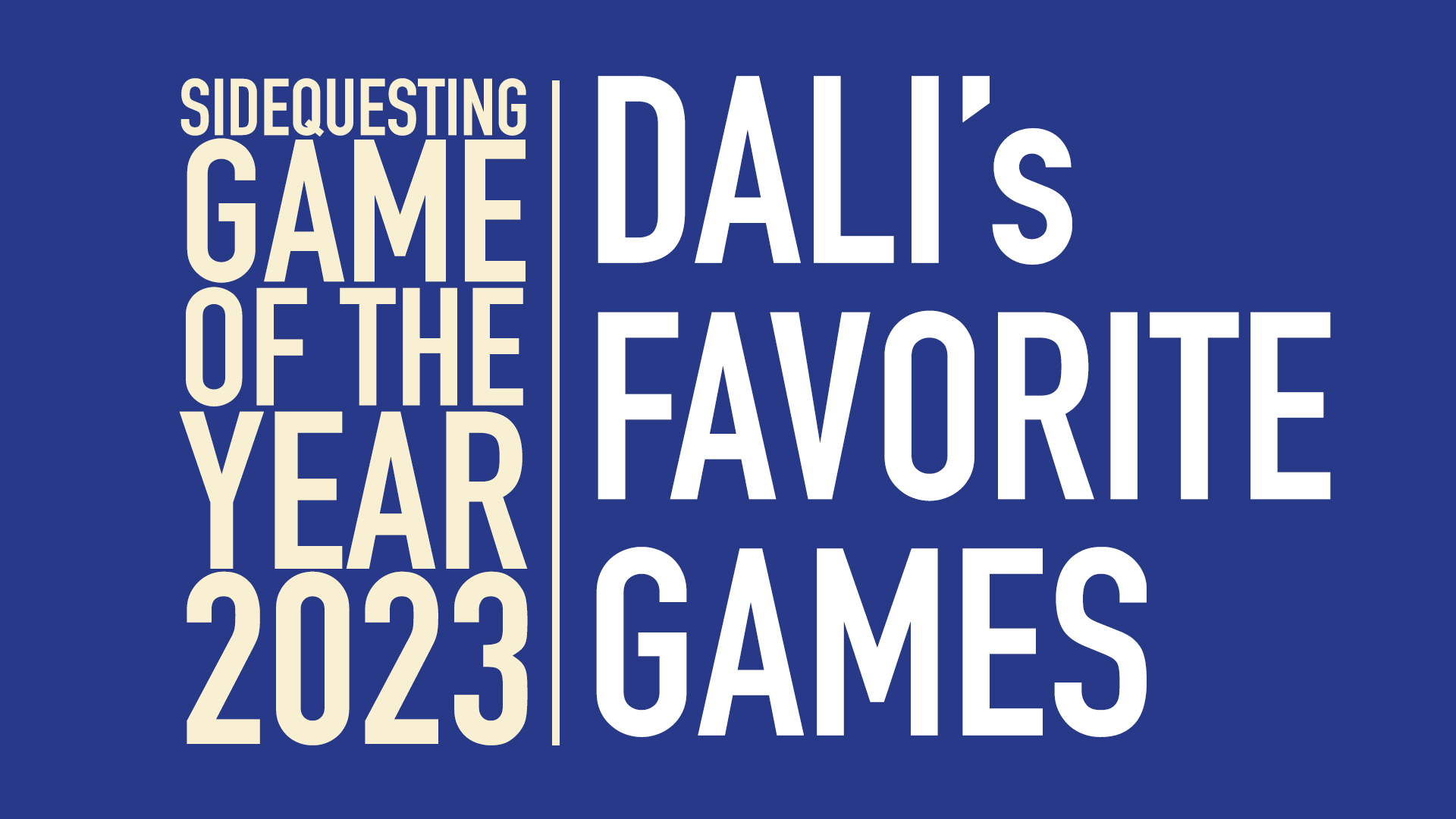 GOTY 2023: Dali’s Favorite Games of 2023