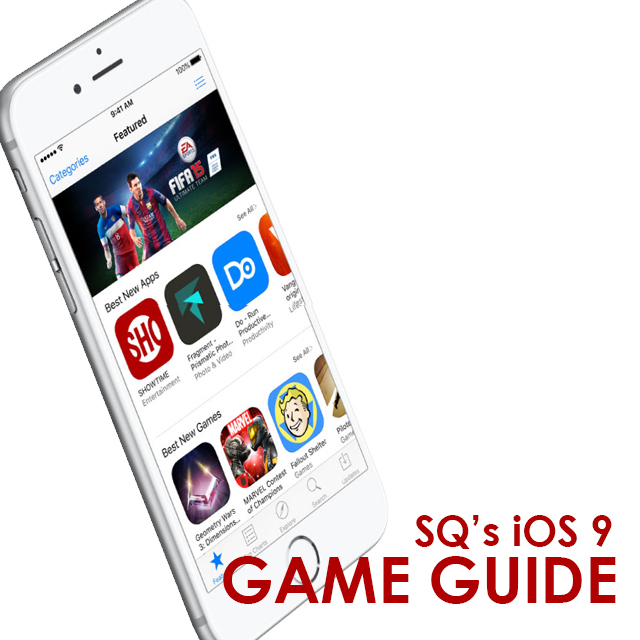 Now that you have iOS 9, here are the games to get SideQuesting