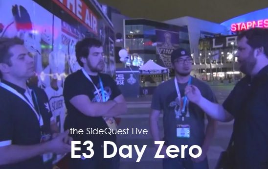 SideQuest live at E3 day zero