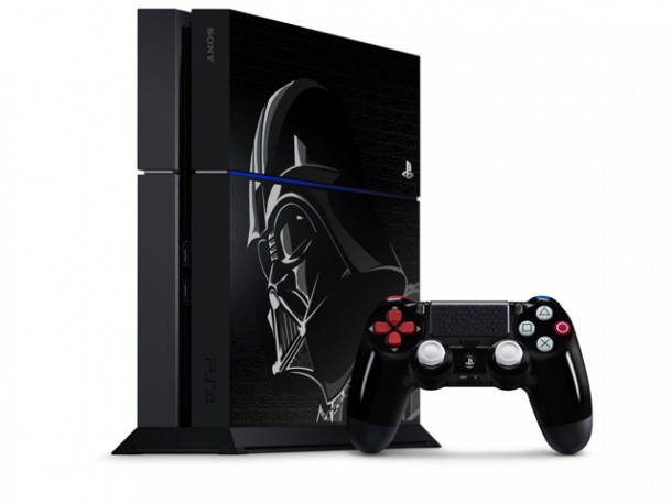 Darth Vader Playstation 4 design bundles in remastered classic Star ...