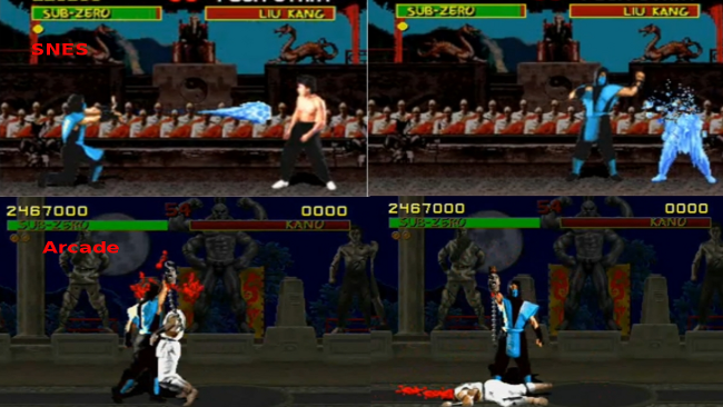 Mortal Kombat 2 (Genesis)- Sub-Zero's Fatalities 