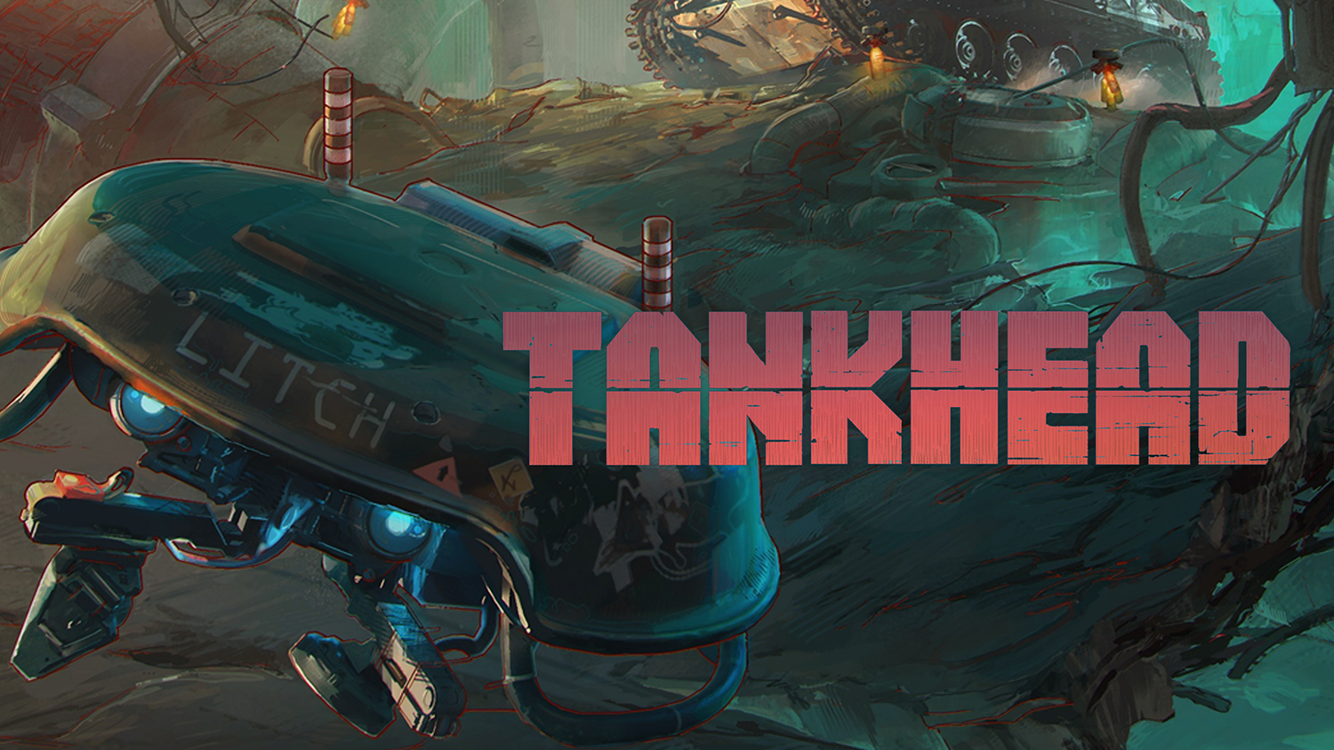 TankHead is a post-apocalyptic rogue-like tank builder, and it looks wild